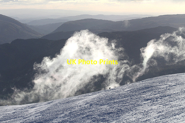 Photo 6"x4" Atmospheric conditions on Skiddaw Millbeck\/NY2526 c2012