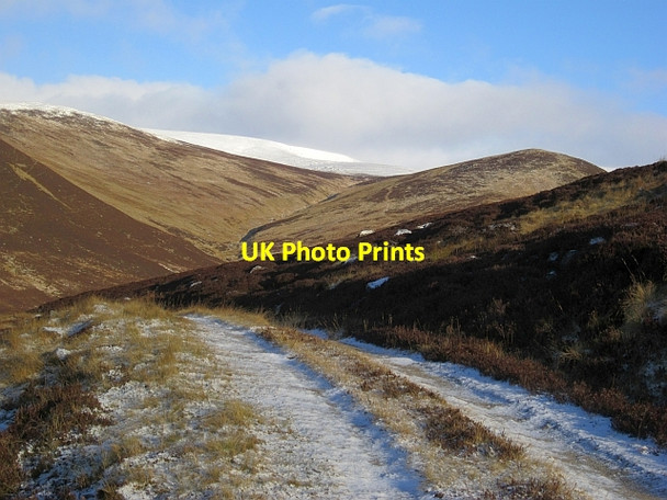 Photo 6"x4" Road in Glen Cally Dalhally c2012