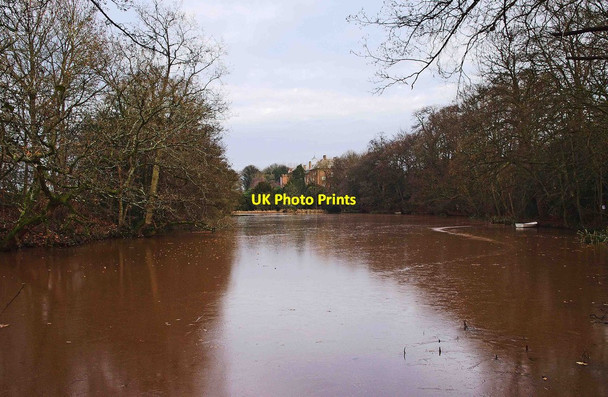 Photo 6"x4" Former mill pond at Hartlebury Stourport-on-Severn c2012