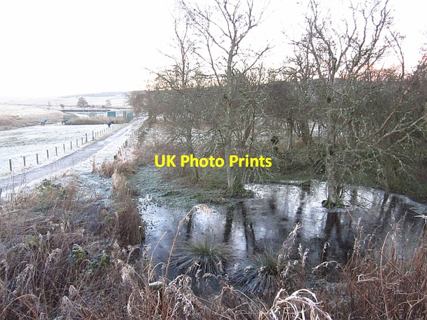 Photo 6"x4" Flooded ground, Greenloaning Greenloaning\/NN8307 c2012