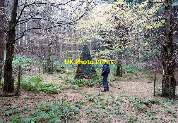 Photo 6"x4" The Rutherford Pyramid on the Bowland Estate Ferniehirst c2012