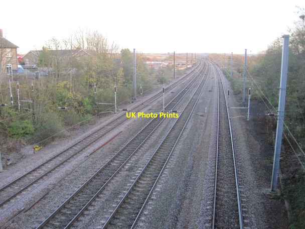 Photo 6"x4" Essendine railway station (site), Rutland Essendine c2012