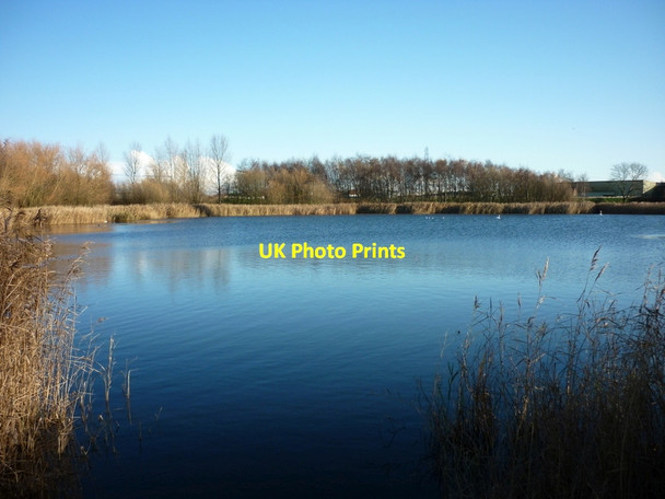 Photo 6"x4" A fishing lake near Oak Road Playing Fields West Carr\/TA0932 c2012
