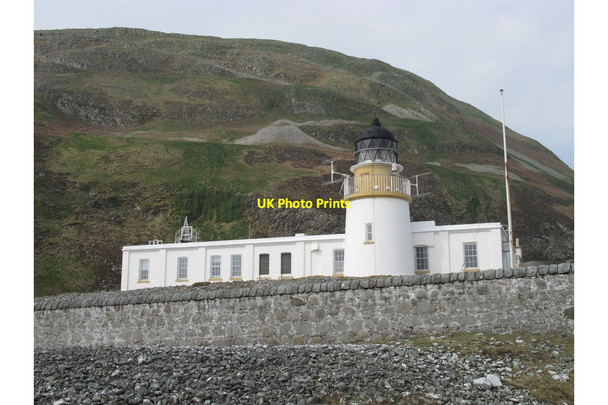 Photo 6"x4" Ailsa Craig Lighthouse Foreland Point\/NX0299 c2011