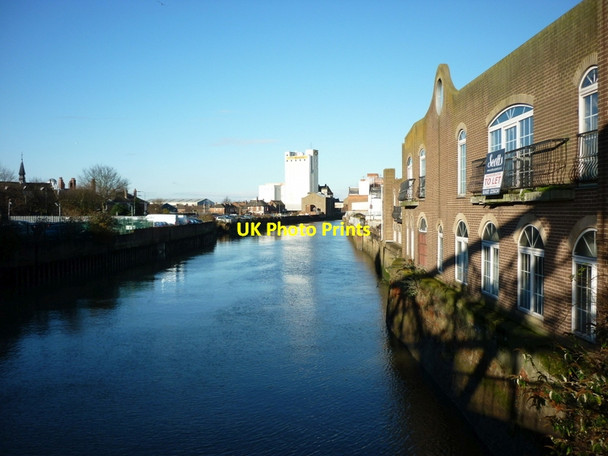 Photo 6"x4" The River Hull from North Bridge, Hull Kingston upon Hull c2012