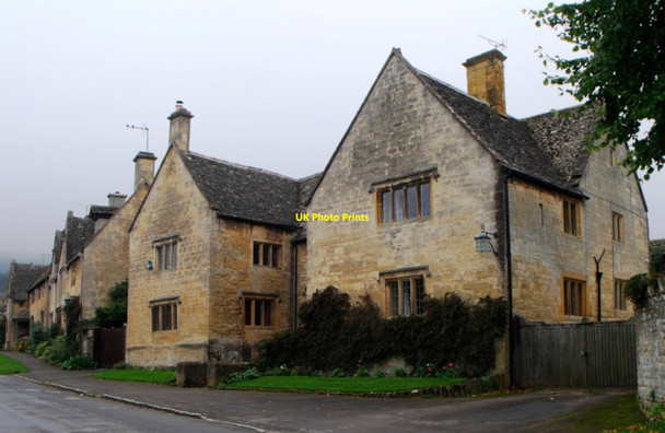 Photo 6"x4" Cotswold stone house, High Street, Stanton Stanton\/SP0634 c2012