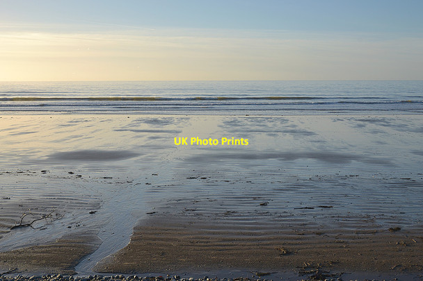 Photo 6"x4" Late afternoon in December, Ynyslas Beach Aberlerry c2012
