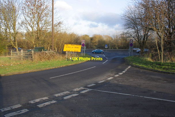 Photo 6"x4" Slip road onto A34 from Wytham to Botley road Binsey\/SP4907 c2012