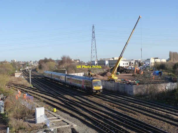 Photo 6"x4" Progress at Lenton railway bridge  Dunkirk\/SK5538 c2012