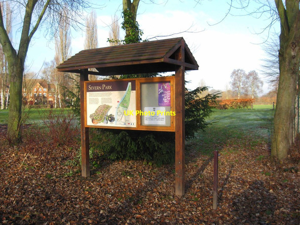 Photo 6"x4" Information board in Severn Park, Bridgnorth Bridgnorth c2012