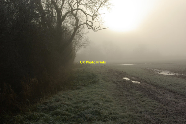 Photo 6"x4" Bridleway south of Moor Farm Sotby c2012