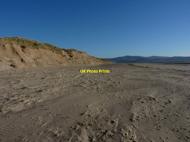 Photo 6"x4" The current position of the dune front Aberdyfi c2012