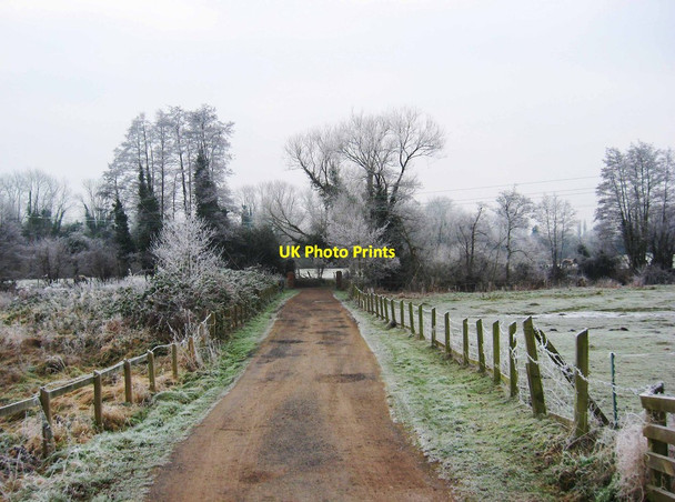 Photo 6"x4" A frosty morning near Timber Lane, Stourport-on-Severn Stourport-on-Severn c2012
