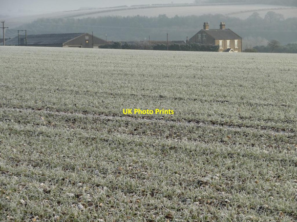 Photo 6"x4" Kettlethorpe Farm from Wold Hill South Newbald c2012