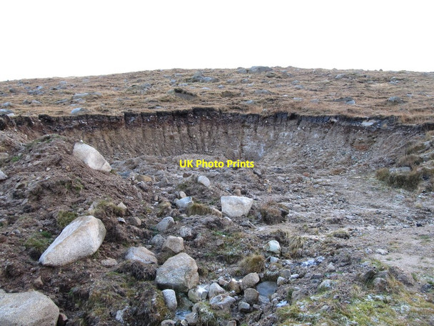 Photo 6"x4" Gravel pit above the Hen Trail Hilltown\/J2128 c2012