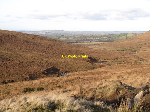 Photo 6"x4" Incised meanders in the Rocky Water valley Hilltown\/J2128 c2012
