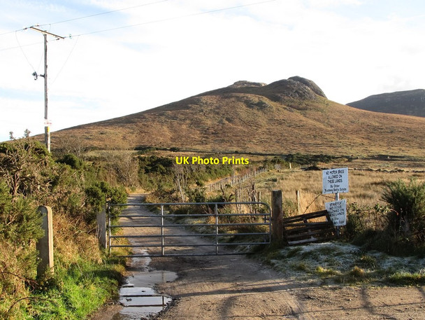 Photo 6"x4" The lower gate on the Hen Trail Hilltown\/J2128 c2012