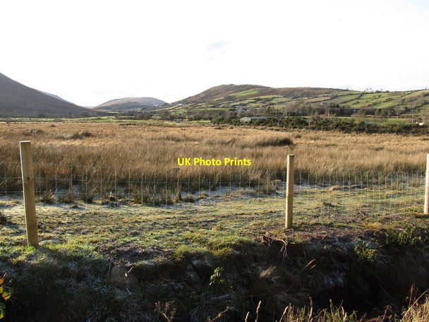 Photo 6"x4" View south along the valley of Shanky's River Hilltown\/J2128 c2012