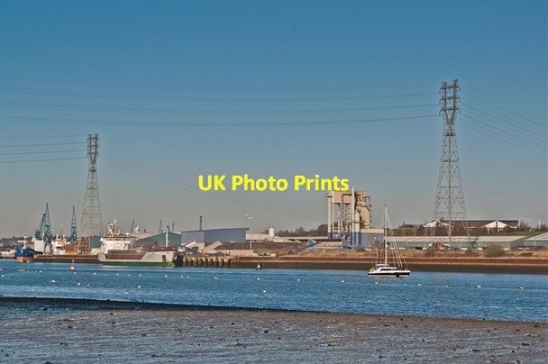 Photo 6"x4" Across to Greenwich Wharf Greenwich\/TM1742 c2012