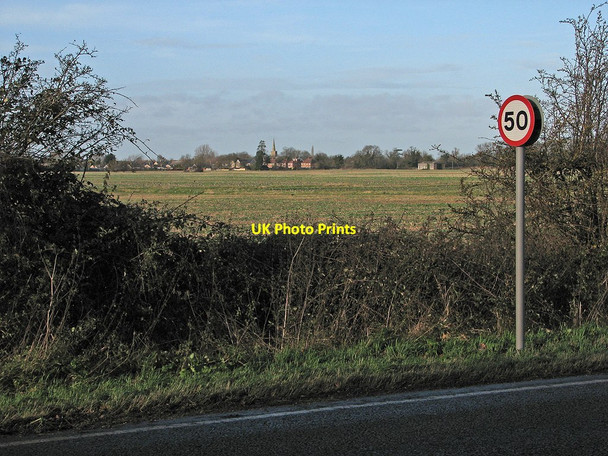 Photo 6"x4" Towards Landbeach from the A10 Denny End c2012