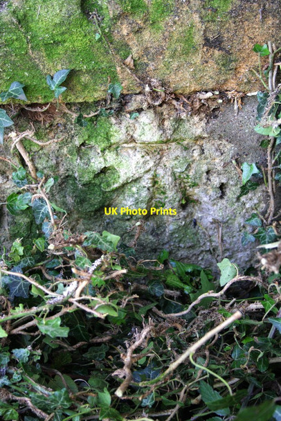 Photo 6"x4" Benchmark on St Nicholas Church tower Islip\/SP5214 c2012
