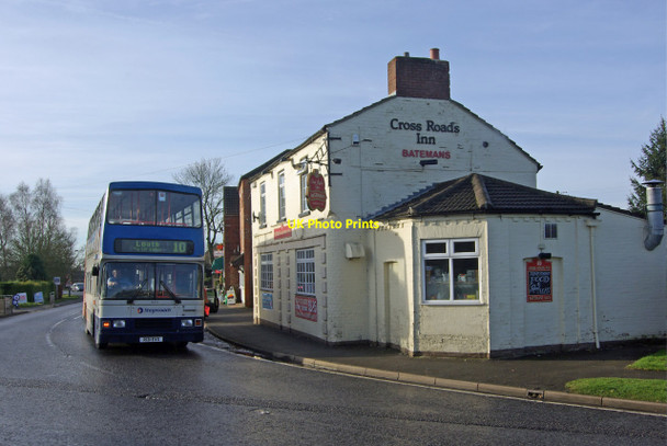 Photo 6"x4" Cross Roads Inn, East Barkwith East Barkwith c2012