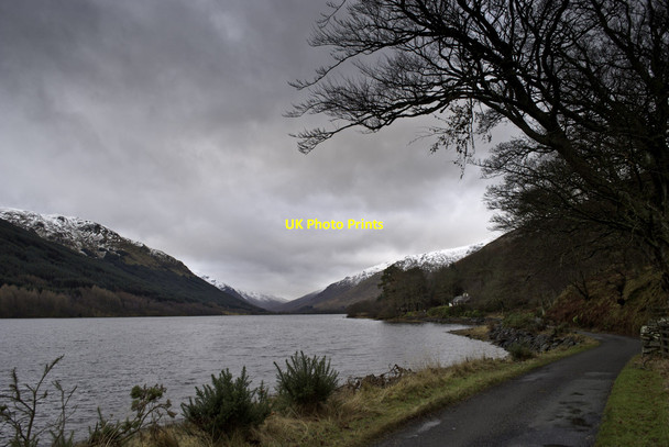 Photo 6"x4" Road beside Loch Voil Loch Voil c2012
