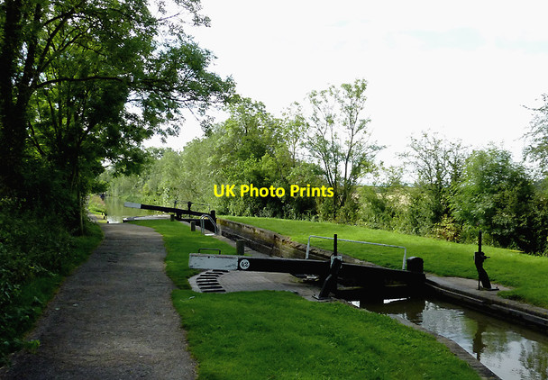 Photo 6"x4" Wilmcote Locks No 42, Warwickshire Stratford-upon-Avon c2012