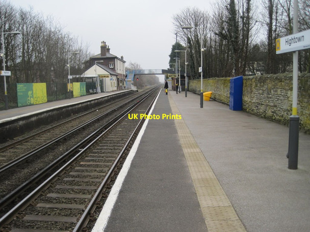 Photo 6"x4" Hightown railway station, Merseyside Hightown\/SD2903 c2011