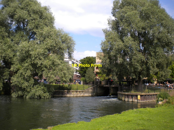Photo 6"x4" Sluice gates near Mill Lane, Cambridge Cambridge\/TL4658 c2012