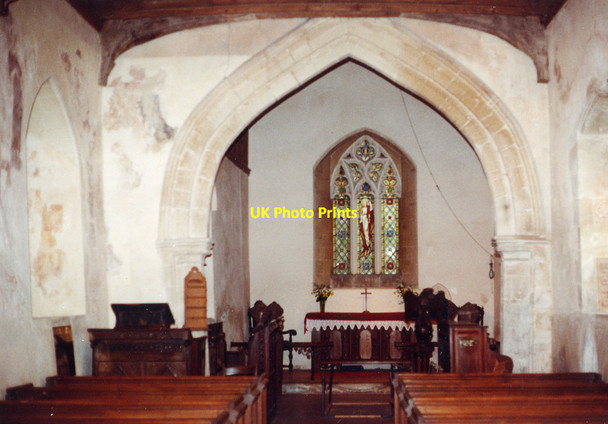 Photo 6"x4" All Saints, Little Kimble - East end Clanking c1995