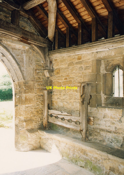 Photo 6"x4" St Peter & St Paul, Dinton - Porch Dinton\/SP7610 c1993
