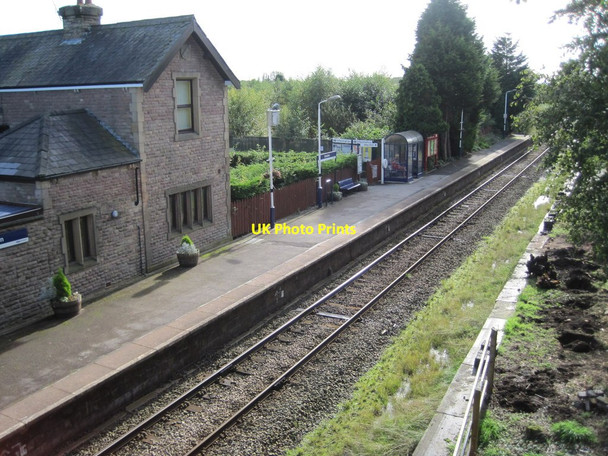 Photo 6"x4" Croston railway station, Lancashire Ulnes Walton\/SD5019 c2012