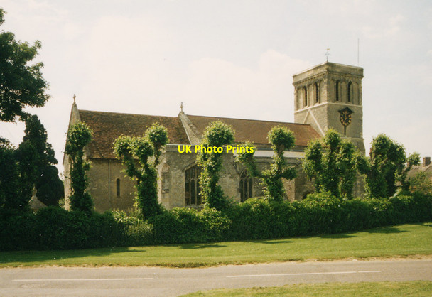 Photo 6"x4" St Mary, Haddenham Church End\/SP7407 c1994