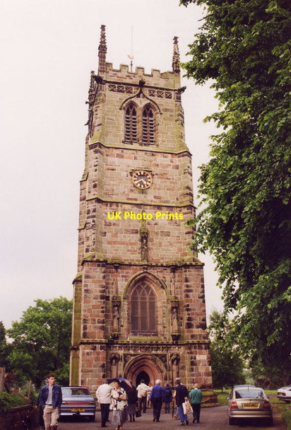Photo 6"x4" St Chad, Wybunbury Lea Forge c1998