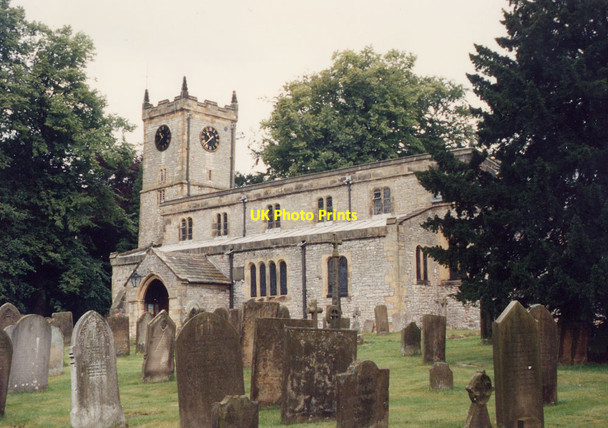 Photo 6"x4" St Giles, Great Longstone Great Longstone c1991