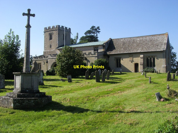 Photo 6"x4" St Mary's Church Longworth\/SU3999 c2012