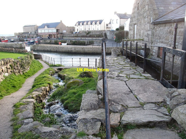 Photo 6"x4" The Mill Stream at Annalong's Corn Mill Annalong c2012
