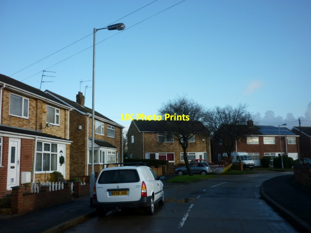 Photo 6"x4" Sextant Road, The Ghost Estate, Hull Kingswood\/TA0834 c2012
