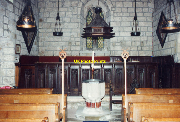 Photo 6"x4" St Andrew, Radbourne - West end Radbourne c1991