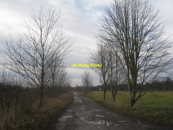 Photo 6"x4" The entrance to Lodge Farm East Barkwith c2012