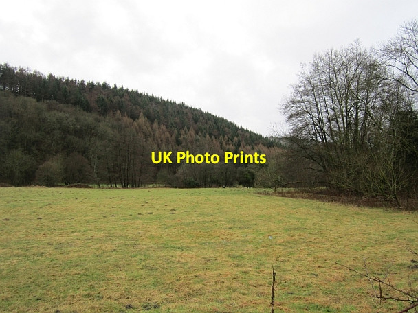 Photo 6"x4" Lugg flood plain Aymestrey c2012
