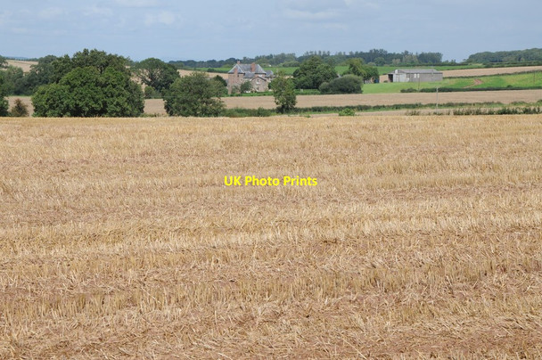Photo 6"x4" View to Monkhall Farm The Rhydd c2012