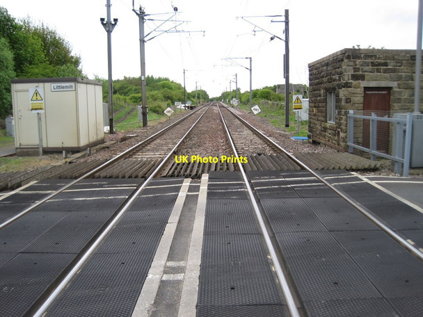 Photo 6"x4" Little Mill railway station (site), Northumberland Littlehoughton c2010