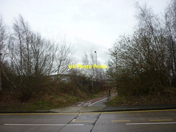 Photo 6"x4" A path leading to Priory Park Business Park Hessle\/TA0326 c2012