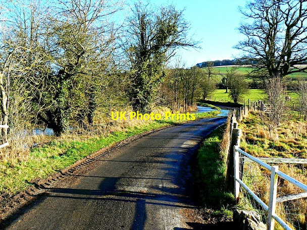 Photo 6"x4" East along Wet Pits Lane, Ogbourne St Andrew Ogbourne St Andrew c2013