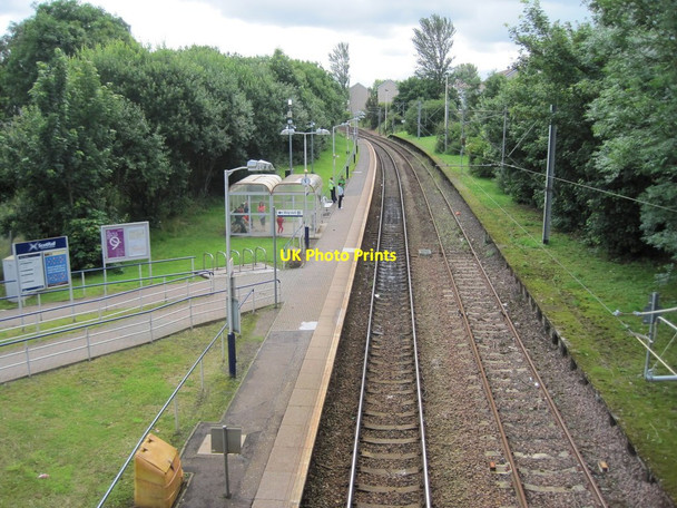 Photo 6"x4" Corkerhill railway station, Glasgow Pollok c2012