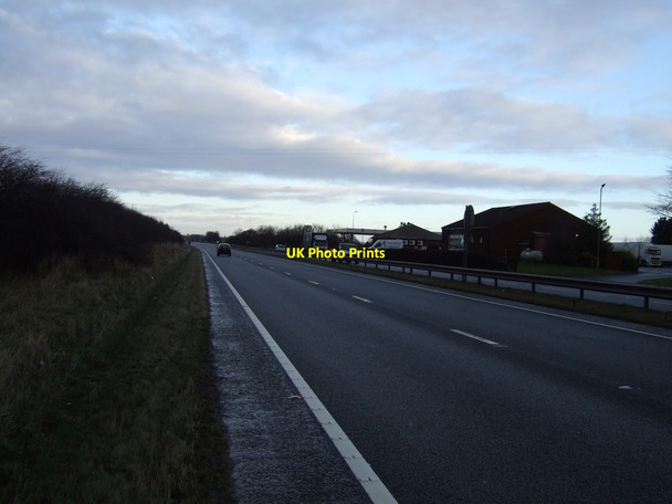 Photo 6"x4" A19 northbound, Trenholme Ingleby Arncliffe c2012