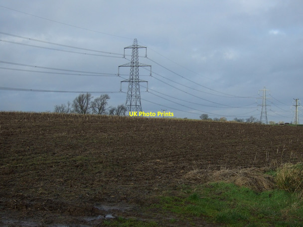 Photo 6"x4" Farmland, Manor House East Rounton c2012