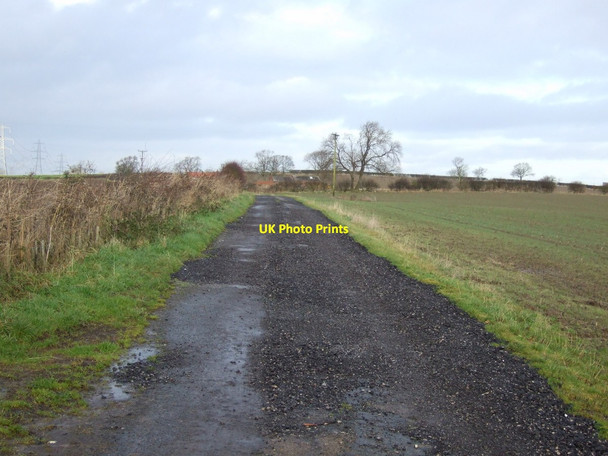 Photo 6"x4" Track to Manor House East Rounton c2012